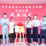 岳阳首个产业链党建联盟在湖南城陵矶新港区成立