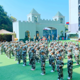 岳阳：爱国教育从“娃娃兵”抓起 南湖幼儿园首个国防军事班开课