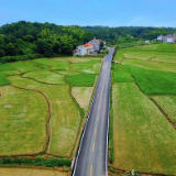 中国化学工程第四建设有限公司“四好农村路”项目又一条道路通车