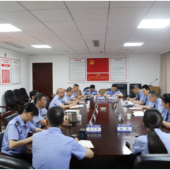 荆剑检察院召开对岳阳市第一看守所巡回检察意见反馈会