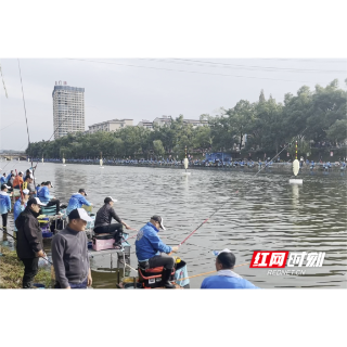 游钓天下·风起临湘⑥｜开钓！1000余名钓友临湘长安河挥杆！场面壮观