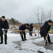 冰雪一线的坚守和担当——岳阳经开区干群奋战低温冰雪天气工作纪实