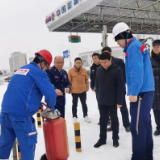 新港区检查大雪天气灾害防范应对工作