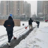 扫雪除冰护平安——君山人民检察院组织干警开展扫雪除冰行动