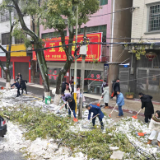 迎战风雪 临湘各部门积极采取措施保安全