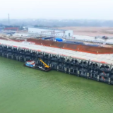 码头建设工程通过交工验收！岳阳港虞公港区一期项目有新进展