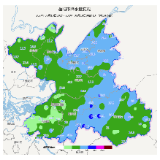 岳阳市气象台发布雨情快报