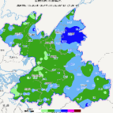 岳阳市气象台发布雨情快报