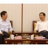 农业农村部来湘调研 许达哲一同调研并与韩长赋会谈