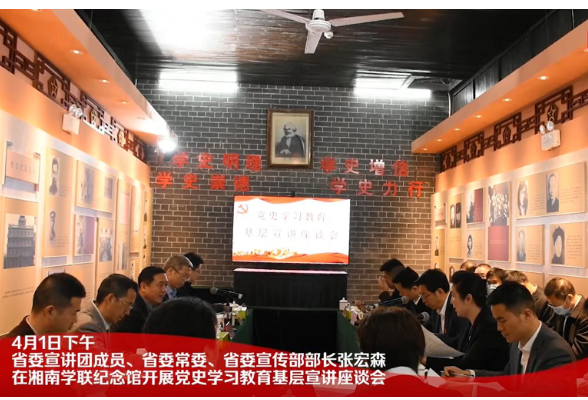 视频丨湖南党史学习教育究竟怎么学？这里有感悟有体会