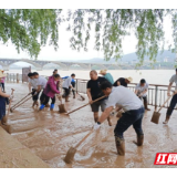 湘江长沙段水位稳步下降 橘子洲景区25日恢复开放