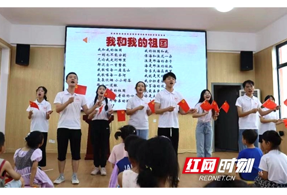 明珠国际娱乐第一师范学院学子“三下乡”宣讲红色故事