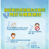 做好新冠肺炎疫情常态化防控，良好习惯要保持