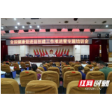 娄底市新化县大力推进全国健康促进县创建工作