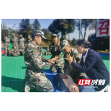郴州北湖区：急救知识进基地 专武干部强本领