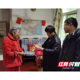 春节来临 湖南省结核病防治所走访慰问困难退休老人