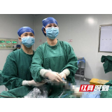 岳阳平江县妇幼保健院成功开展单孔腹腔镜子宫全切手术