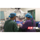 岳阳市一人民医院成功摘除延髓旁神经鞘瘤