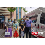 湖南省妇幼保健院领导走访慰问援张家界抗疫核酸检测小队成员