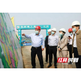 岳阳市人大、政协等部门领导一行赴市中心医院新建设项目调研