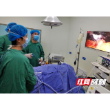 岳阳市中心医院完成一例肾上腺巨大髓脂瘤切除术