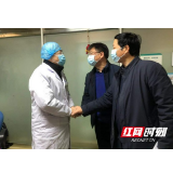 岳阳市中医医院领导班子赴一线巡查鼓劲