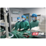 宁乡市人民医院成功开展IVUS+冠状动脉旋磨技术