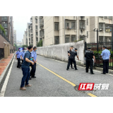 岳阳市枫桥湖社区:党员亮形象、担使命 党建引领保平安
