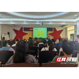 岳阳市洛王街道社区卫生服务中心开展肿瘤防治宣传活动