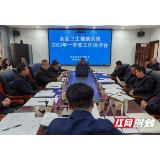 岳阳市华容县卫健局召开第一季度卫生健康工作讲评会
