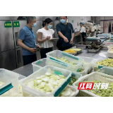 张家界市卫生健康委督查营养健康食堂创建及安全工作