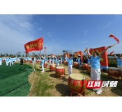 常德举行万人同跳广场舞全民健身主题活动