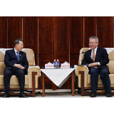 沈晓明会见泰国正大集团资深董事长谢国民一行