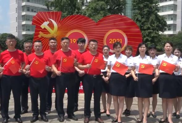 湖南新华印刷集团有限责任公司：《党旗飘飘》 