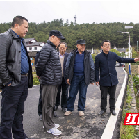 中国老科协来凤凰县菖蒲塘村考察