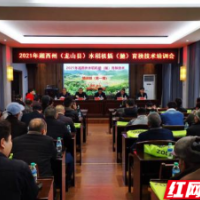 湘西州举办水稻机插（抛）育秧技术培训会