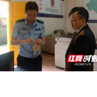 龙山县公安局乡镇派出所开展辖区吸毒人员毛发检测工作