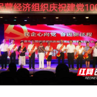 庆祝建党100周年 吉首市民营经济组织表彰先进