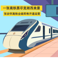 微动漫丨一张高铁票尽览湘西美景
