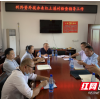 湘西州外资外援办下县调研外资项目建设