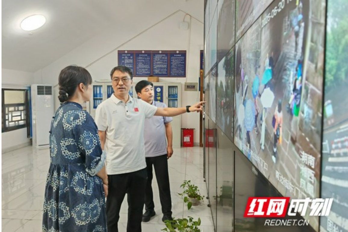 马碧调研文旅景区防汛及旅游服务保障工作
