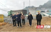 祝期祥调研督导铜吉铁路项目建设工作