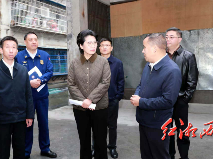 陈华到吉首市督办消防安全接待来访群众