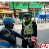 吉首交警持续开展摩托车整治行动 重拳治理违法行为