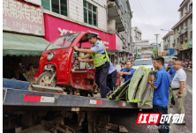 泸溪：雷霆出击护航古镇交通