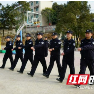 吉首监狱积极开展警察实战大练兵队列训练和考核