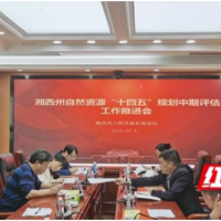 湘西州自然资源和规划局召开湘西州自然资源“十四五”规划中期评估工作推进会