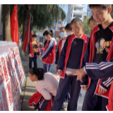 飞舞的中国红 常德市五中剪纸作品展开展