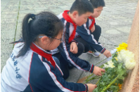 澧县实验小学开展“清明祭英烈，薪火代代传”清明祭扫活动