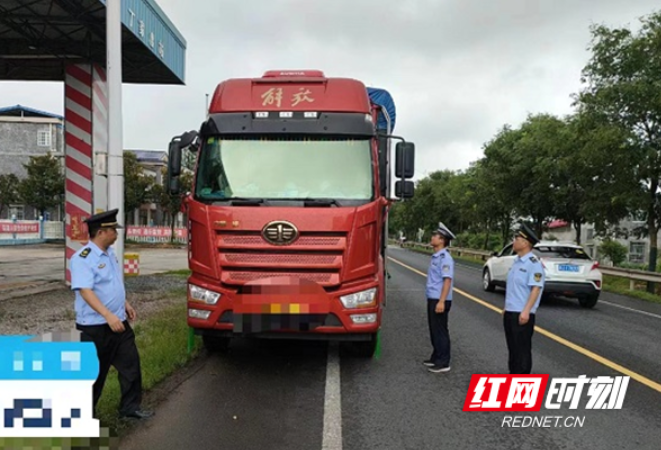 常德安乡集中整治工程运输车 严肃查处违法乱象